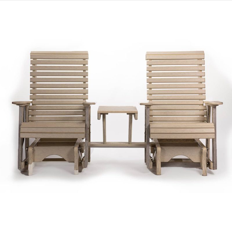Rollback Gliding Settee Front View