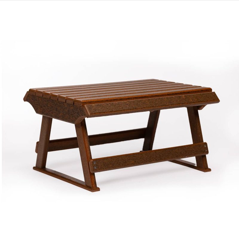 Stationary Ottoman Side View